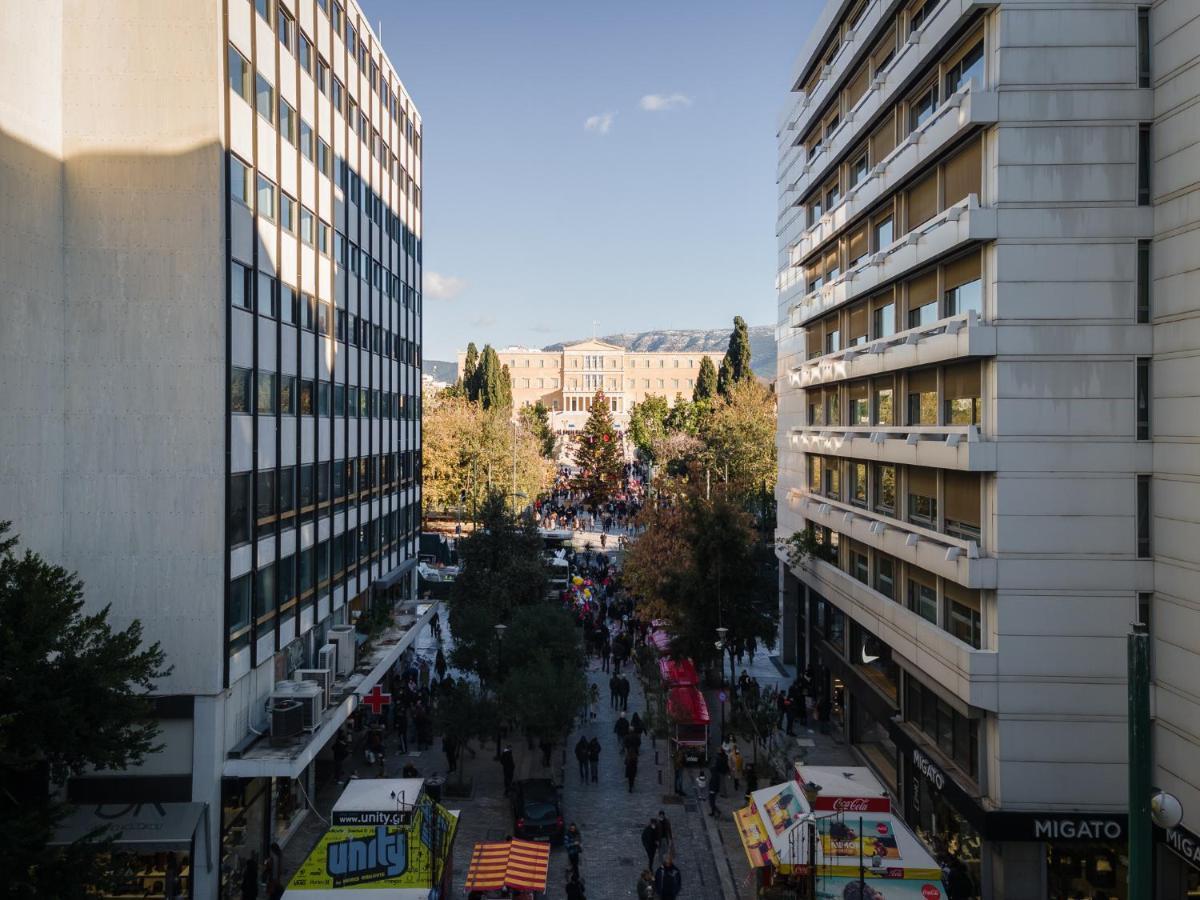 Syntagma Spotlight Residence Athen Eksteriør billede